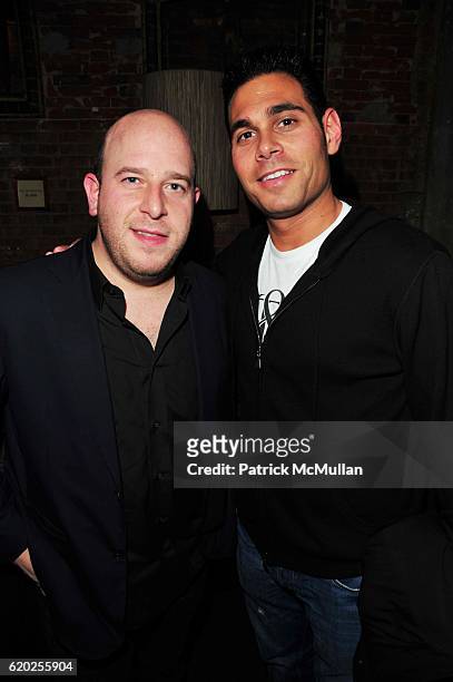 Noah Tepperberg and Eric Podwall attend TAO Eighth Year Anniversary Party at TAO N.Y.C. On November 26, 2008.