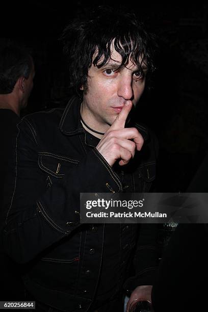 Jesse Malin attends The Opening of JOHN VARVATOS 315 Bowery Benefiting VH1's SAVE THE MUSIC FOUNDATION at John Varvatos 315 Bowery on April 17, 2008...