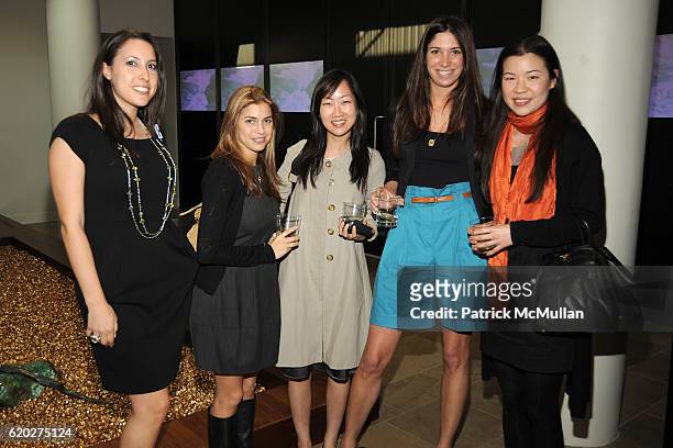 Erin Cohen, Laura Katzenberg, Jane Shin Park, Patty Tortolani and Ning Chao attend DAVID YURMAN and CLARINS GROUP USA Launch of DAVID YURMAN...