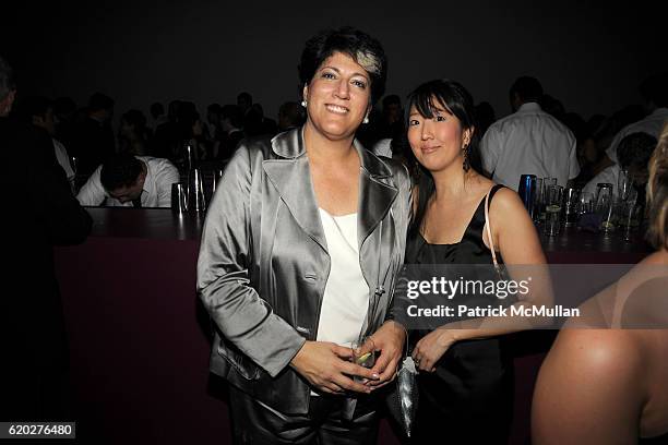 Tammy Haddad and Soome Kim attend BLOOMBERG 2008 WHITE HOUSE CORRESPONDENT'S DINNER AFTERPARTY at Embassy of Costa Rica on April 26, 2008 in...