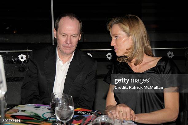 Richard Prince and guest attend THE BROOKLYN MUSEUM & LOUIS VUITTON honor Artist TAKASHI MURAKAMI at The 2008 Brooklyn Ball Celebrating © MURAKAMI...