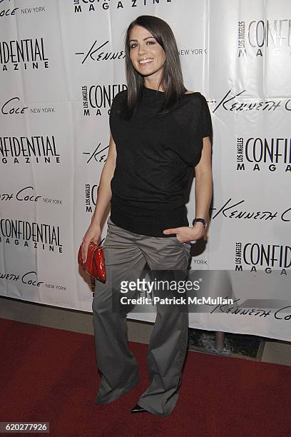 Michelle Borth attends Kenneth Cole New York Celebrates The AWEARness Fund at the Kenneth Cole Beverly Center Store at Kennth Cole on April 3, 2008...