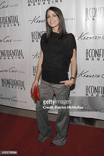 Michelle Borth attends Kenneth Cole New York Celebrates The AWEARness Fund at the Kenneth Cole Beverly Center Store at Kennth Cole on April 3, 2008...