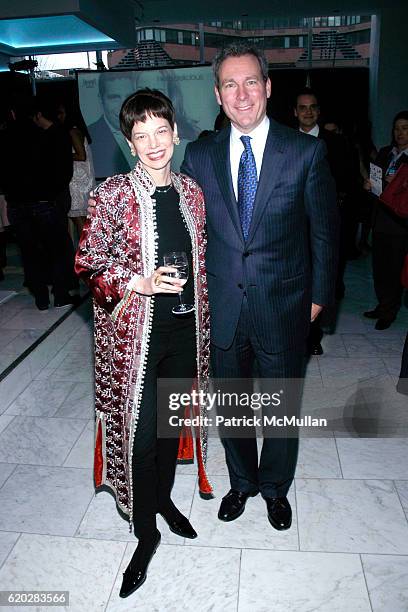 Dana Cowin and John Hayes attend FOOD & WINE MAGAZINE Celebrates 20th Anniversary of Best New Chefs at espace on April 3, 2008 in New York City.