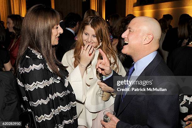 Anjelica Huston, Samantha Perelman and Ron Perelman attend VANITY FAIR & Tribeca Film Festival Party hosted by GRAYDON CARTER, ROBERT DE NIRO and...