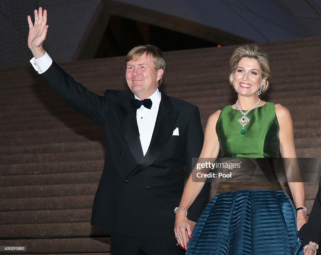 King Willem-Alexander And Queen Maxima Of The Netherlands Visit Australia