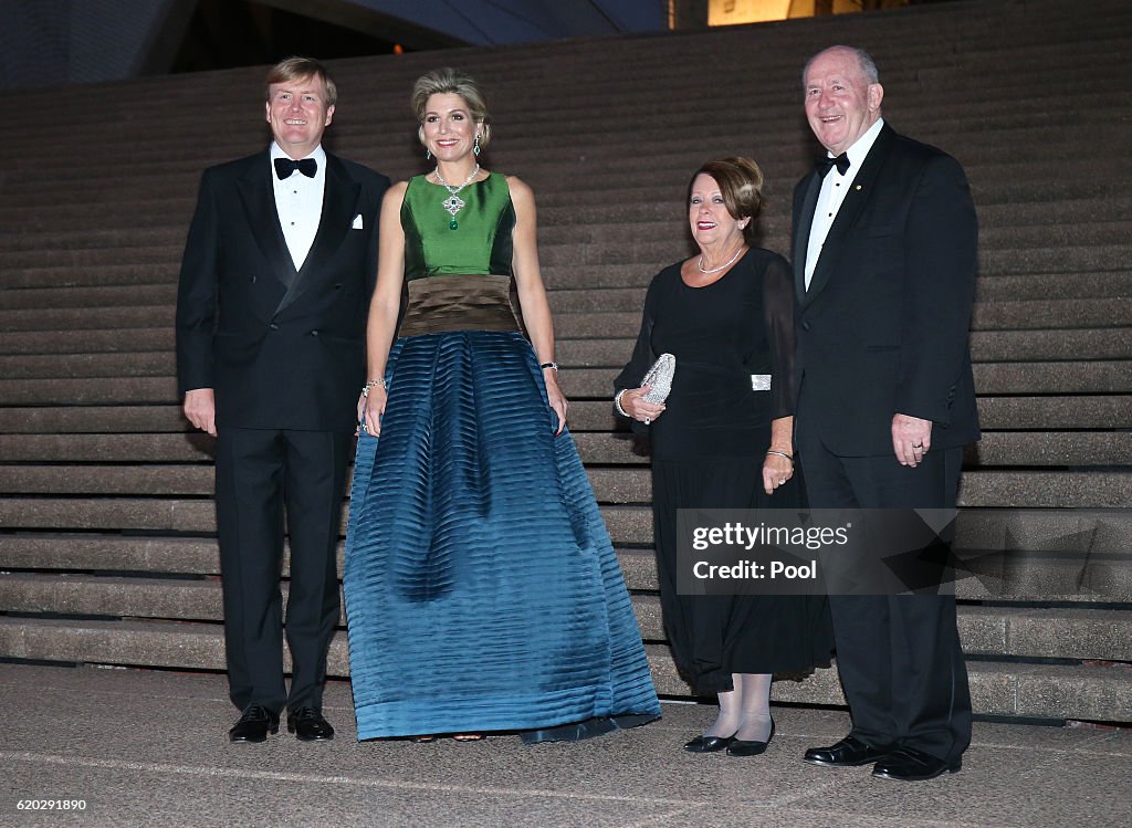 King Willem-Alexander And Queen Maxima Of The Netherlands Visit Australia