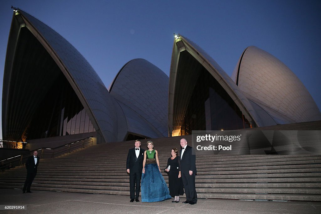 King Willem-Alexander And Queen Maxima Of The Netherlands Visit Australia