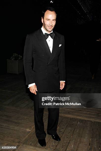 Tom Ford attends 2008 Council of Fashion Designers of America Awards Presented by SWAROVSKI - Inside Cocktail at New York Public Library on June 2,...