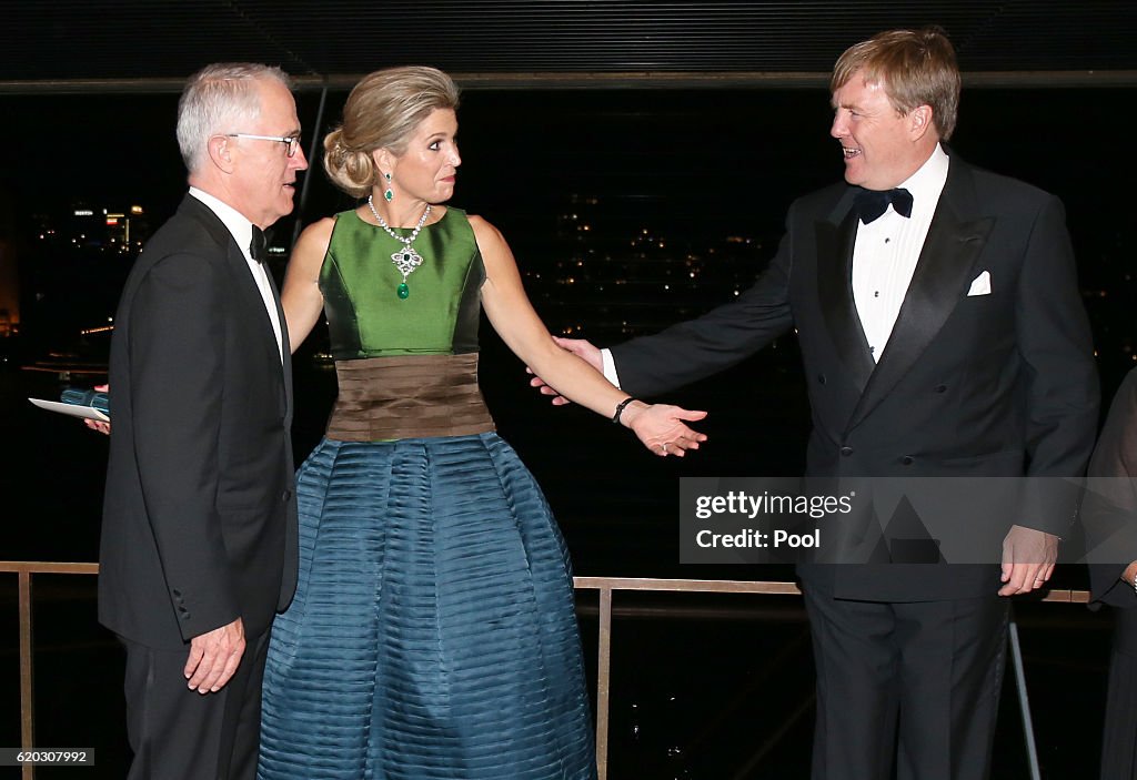 King Willem-Alexander And Queen Maxima Of The Netherlands Visit Australia