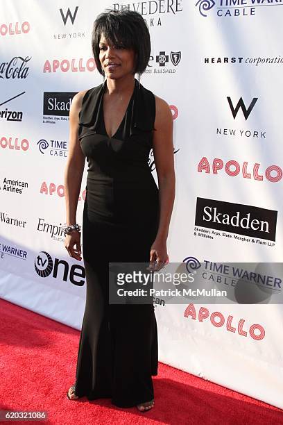 Nnenna Freelon attends APOLLO THEATRE'S 4th ANNUAL HALL of FAME INDUCTION CEREMONY and GALA at Apollo Theatre on June 2, 2008 in New York City.