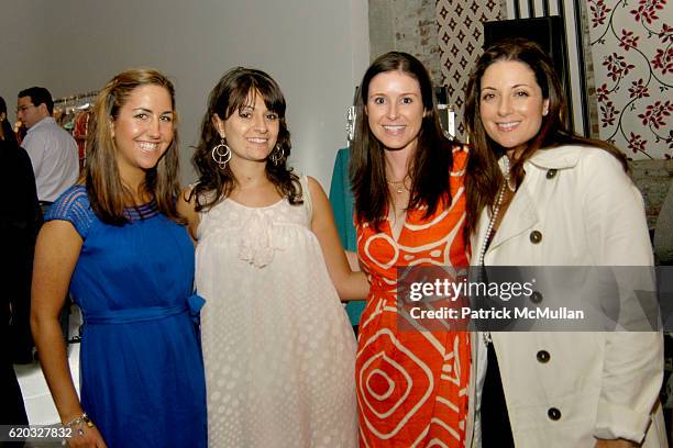 Alexis Blais, Patricia Rallis, Lauren Thayer and Lisa Rivera attend Photographers For Friends: A Benefit for Friends In Deed at West 15th St. On June...