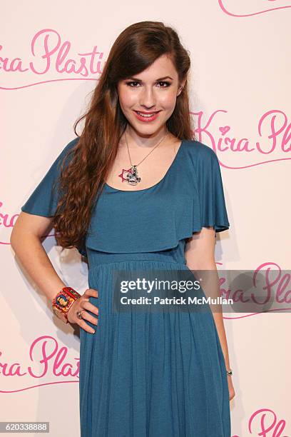 Erin Sanders attends Kira Plastinina Fashion Collection Launch Party at Los Angeles on June 14, 2008 in Los Angeles, California.