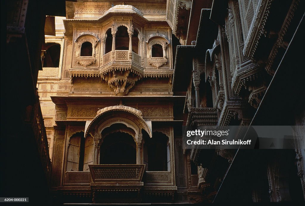 Balconies in Courtyard