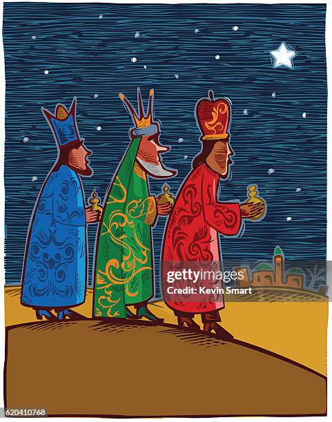 bildbanksillustrationer, clip art samt tecknat material och ikoner med three wise men - three kings - olibanum