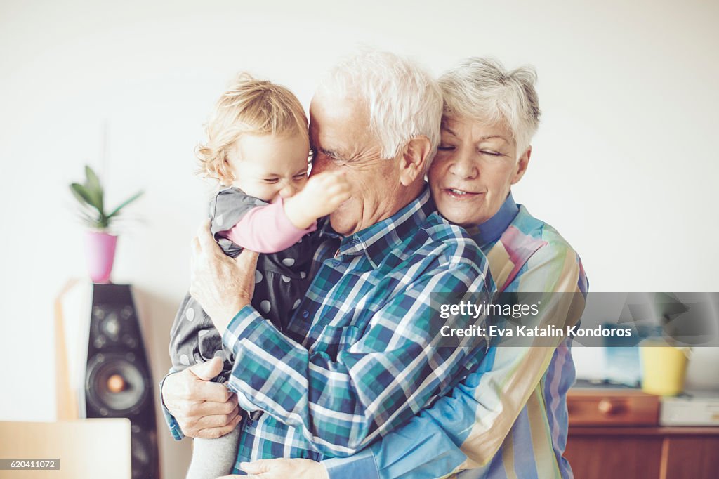 Happy family portrait