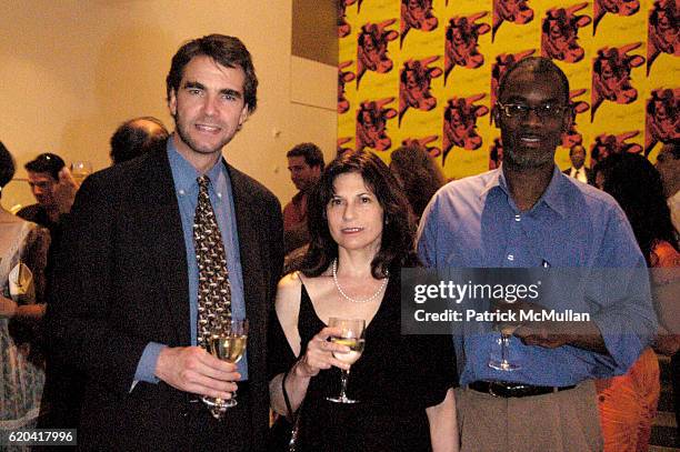 Scott Holland, Irene Fischer and Don Jones attend Launch Of The Retrospective: Zeitgeist-The FIlms Of Our Time at Moma on June 27, 2008 in New York...