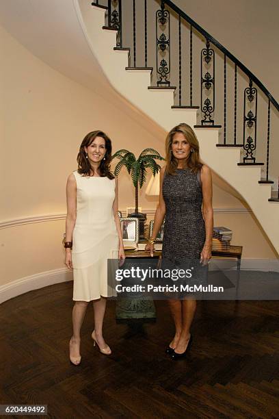 Alexia Hamm Ryan and Elizabeth Meigher attend Christie's Hosts Kickoff for The Society of Memorial Sloan Kettering Cancer Center's Fall Antique Show...