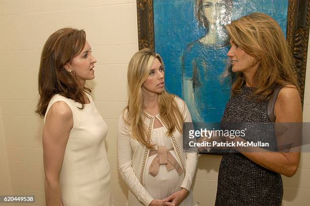 Alexia Hamm Ryan, Alexandra Lind Rose and Elizabeth Meigher attend Christie's Hosts Kickoff for The Society of Memorial Sloan Kettering Cancer...