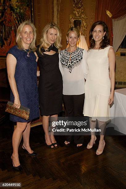 Allison Pappas, Claudia Overstrom, Lisa Errico and Alexia Hamm Ryan attend Christie's Hosts Kickoff for The Society of Memorial Sloan Kettering...