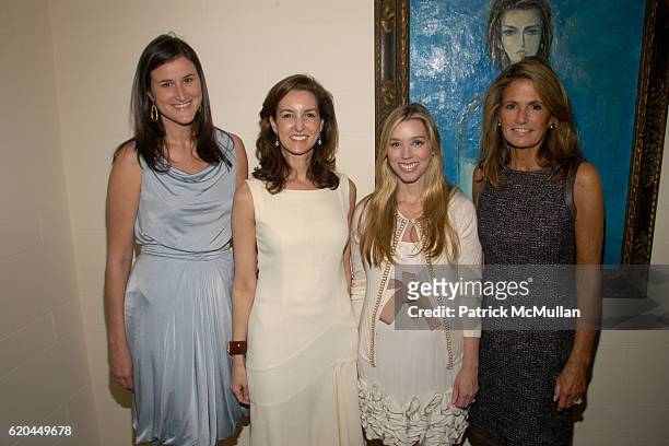 Lydia Fenet, Alexia Hamm Ryan, Alexandra Lind Rose and Elizabeth Meigher attend Christie's Hosts Kickoff for The Society of Memorial Sloan Kettering...