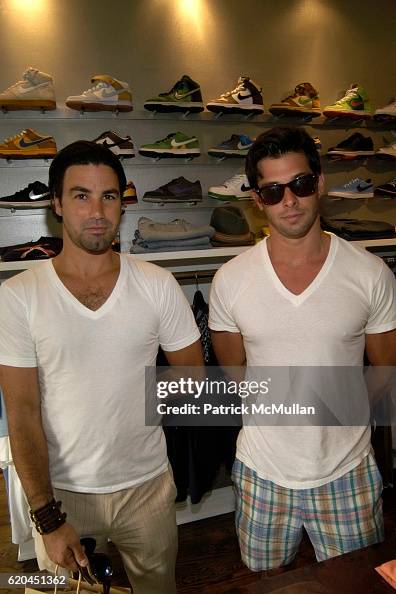 Keith Ramsdell Keith Ramsdell and Nick Romito attend Izzy Gold Summer Trunkshow at ...