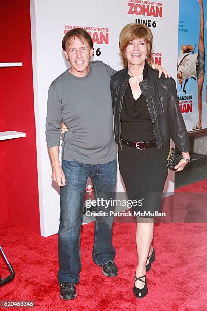 Dennis Dugan and Sharon Dugan attend Special Screening of "You Don't Mess With The Zohan" at Ziegfeld Theater on June 4, 2008 in New York City.