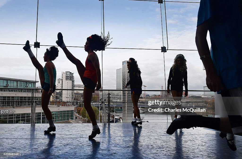 High Kicks At The All Ireland Irish Dancing Championships