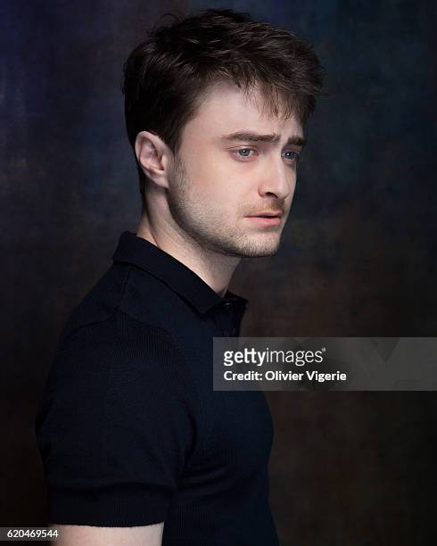 Actor Daniel Radcliffe is photographed for Self Assignment on September 3, 2016 in Deauville, France.
