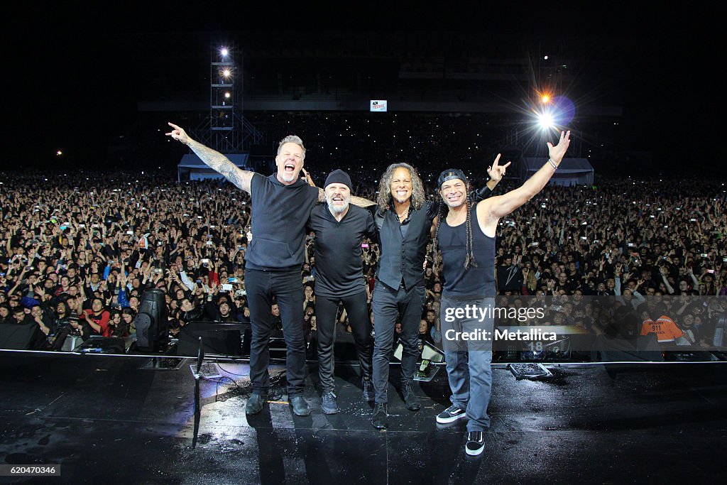 Metallica Performs In Colombia
