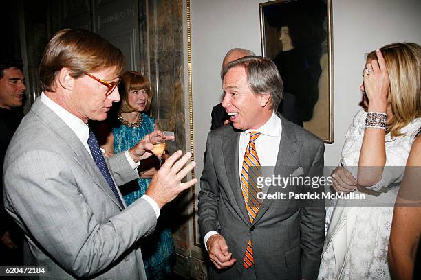 Shelby Bryan, Anna Wintour, Leonard Lauder, Tommy Hilfiger and Dee Ocleppo attend Cocktail Reception in Honor of TOMMY HILFIGER and DEE OCLEPPO'S...