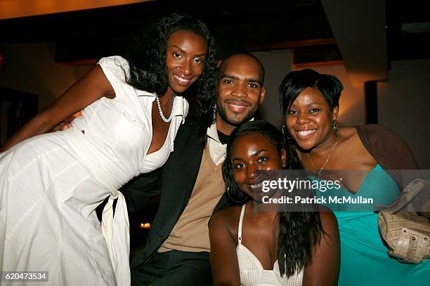 Tamara Dumay, Antoine Phillips, Marielle Bobo and Janelle Craig attend SEAN GARRETT "Turbo 919" Album Release Party Hosted by INTERSCOPE RECORDS at...