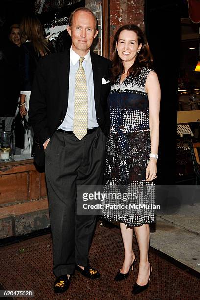 Mark Gilbertson and Alexia Hamm-Ryan attend HANLEY Flagship Store Launch at HANLEY on June 3, 2008 in New York City.