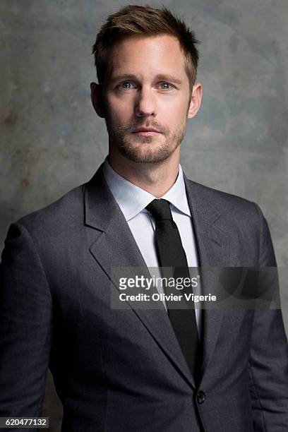 Actor Alexander Skarsgard is photographed for Self Assignment on September 3, 2016 in Deauville, France.
