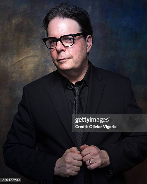 Writer Douglas Kennedy is photographed for Self Assignment on September 3, 2016 in Deauville, France.