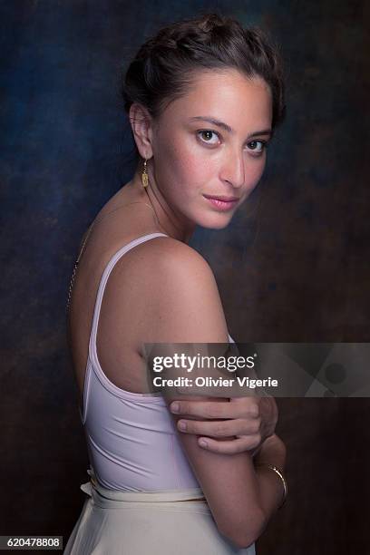 Actress Fabianne Therese is photographed for Self Assignment on September 3, 2016 in Deauville, France.