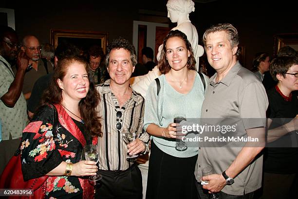 Alice Uhl, Mitch Kess, Angela Larson and Rick Mowat attend The Celebration of MARK ALPERT'S Debut Thriller "FINAL THEORY" at The Berry-Hill Gallery...