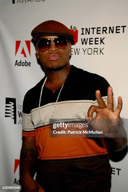 Ne-Yo attends The 12th Annual Webby Awards Afterparty at Hiro Ballroom at The Maritime Hotel 363 w 16th st on June 10, 2008.
