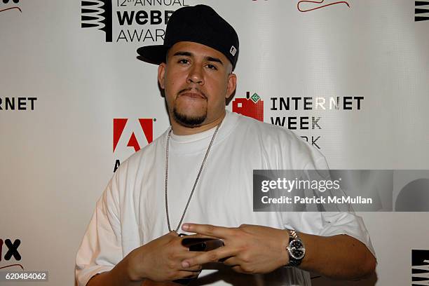 Imposter attends The 12th Annual Webby Awards Afterparty at Hiro Ballroom at The Maritime Hotel 363 w 16th st on June 10, 2008.