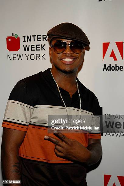 Ne-Yo attends The 12th Annual Webby Awards Afterparty at Hiro Ballroom at The Maritime Hotel 363 w 16th st on June 10, 2008.