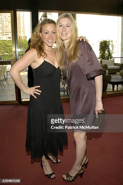 Stephanie Simon and Anna Patton attend AMERICAN BALLET THEATRE Celebrates Noche Latina at Metropolitan Opera House on June 10, 2008 in New York City.