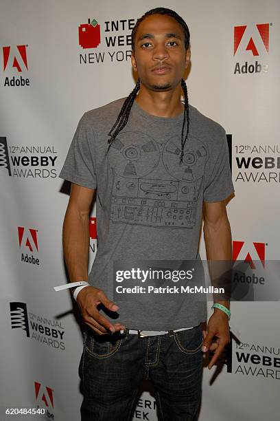 Jarvis attends The 12th Annual Webby Awards Afterparty at Hiro Ballroom at The Maritime Hotel 363 w 16th st on June 10, 2008.