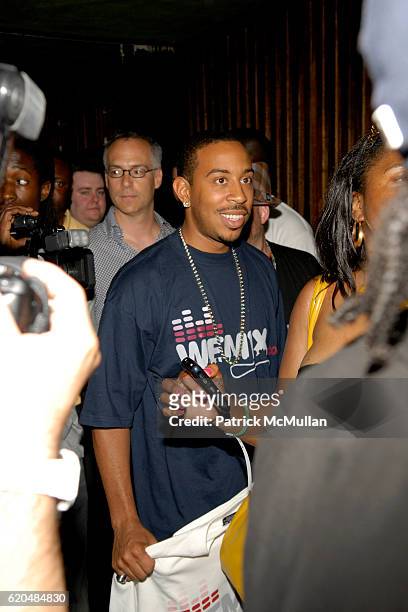 Ludacris attends The 12th Annual Webby Awards Afterparty at Hiro Ballroom at The Maritime Hotel 363 w 16th st on June 10, 2008.