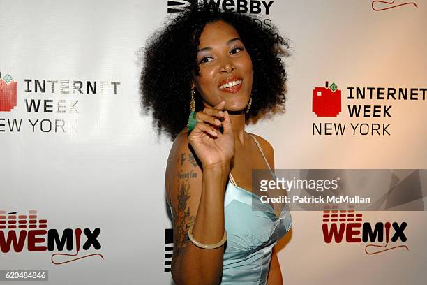 Malene Younglao attends The 12th Annual Webby Awards Afterparty at Hiro Ballroom at The Maritime Hotel 363 w 16th st on June 10, 2008.
