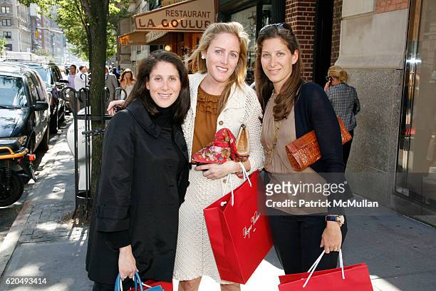 Jennifer Millstone, Kate Meckler and Eleanor Propp attend ROGER VIVIER hosts luncheon for Children's Health Services at NEW YORK-PRESBYTERIAN at...