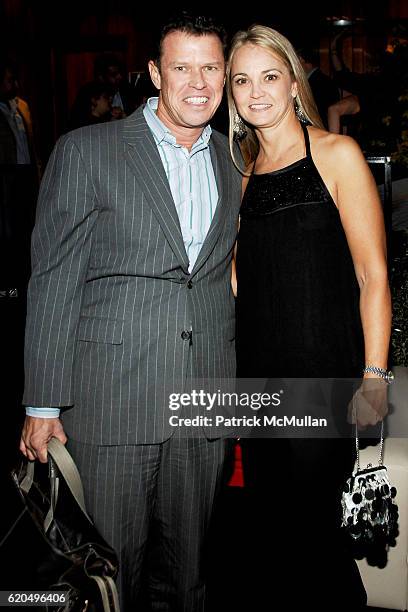 Charlie McNiff and Lori Flynn attend EVERYDAY HEALTH 2nd Anniversary Party at Hudson Terrace on September 25, 2008 in New York City.