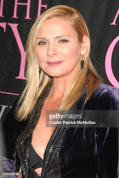 Kim Cattrall attends SEX and the CITY: The Movie-Extended Cut DVD Launch at New York Public Library N.Y.C. On September 18, 2008.