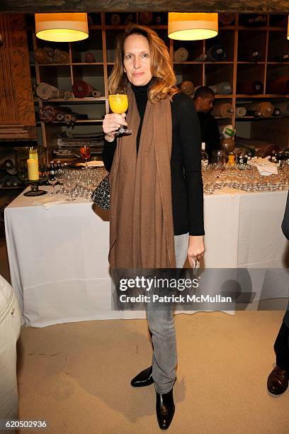 Annette Landon attends Cocktail party to celebrate the opening of THE DUTCH TOUCH ART COMPANY EXHIBITION at JOE NYE on September 25, 2008 in New York...