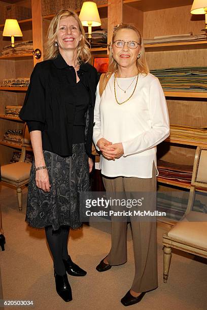 Angela Molenaar and Ageh Diedrick attend Cocktail party to celebrate the opening of THE DUTCH TOUCH ART COMPANY EXHIBITION at JOE NYE on September...
