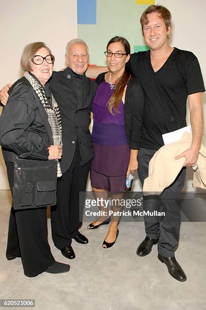 Donna Stone, Howard Stone, Lisa Spellman and Doug Aitken attend 303 Gallery Opening Reception NEW WORKS by DOUG AITKEN at 547 W 21 Street on...